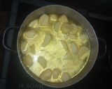 A picture of step 4 of Potatoes and Chicken Curry Pottage by Ogechukwu Mbanugo.