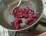 A picture of step 3 of Gulkand for mukhvas.