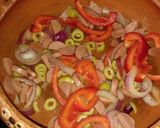 Foto del paso 1 de la receta: Alambre de salchicha y surimi 🍲