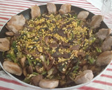 Foto del paso 10 de la receta: Paella de robellones, espinacas y solomillo