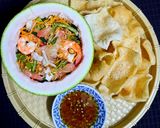 Hình bước làm 9 của món Gỏi bưởi tôm thịt