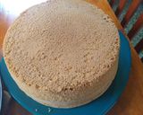 Foto del paso 6 de la receta: Torta con crema y durazno bañado en chocolate