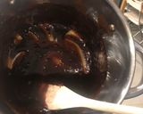 A picture of step 1 of Mama’s rib sauce.