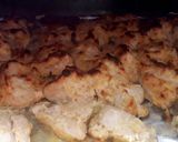A picture of step 3 of Keto Chicken Malai kebab.