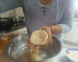 A picture of step 7 of Dhal Roti (Puri).