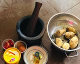 A picture of step 1 of Sweet potato balls🍴.