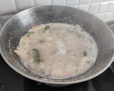 A picture of step 5 of Semolina Upma.