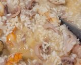 Foto del paso 4 de la receta: 🦐 Risotto de Mariscos con Langostinos, Vieyras, Calamar y Mejillones