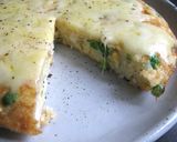 A picture of step 5 of Cheesy Rice Omelette.