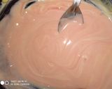 A picture of step 3 of Rose Mango Bhapa Doi.