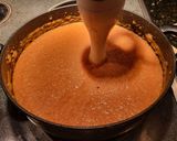 A picture of step 4 of Creamy Thai Carrot Soup w/ Basil.