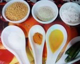 A picture of step 1 of Vetki machher patudi Betki fish patudi.