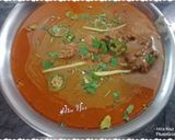 A picture of step 9 of Mutton Nihari.