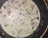 Foto del paso 3 de la receta: Ñoquis de calabaza con salsa de crema, verdeo y panceta