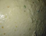A picture of step 1 of Semolina Dhokla sandwich.