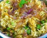 Peas biriyani recipe step 3 photo