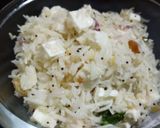 A picture of step 4 of Paneer Rice.