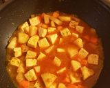 Ananászos currys tofu recept fázis 6 fotója