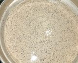 A picture of step 2 of Kuttu flour ke pakore.