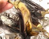 A picture of step 3 of Grilling eggplant 🍆.
