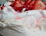 Pas rețetă Pavlova 3 fotografie