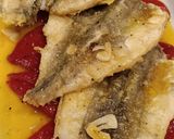 Foto del paso 5 de la receta: Pescadillas a la andaluza con piquillos confitados