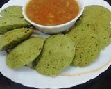 A picture of step 6 of Fresh Pea's Idli.