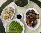 Hình bước làm 4 của món Nấm bào ngư xám xào hành tây