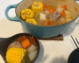 超簡易果蔬排骨湯的食譜步驟3照片