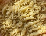 A picture of step 1 of Stir fry noodles 🍜 😋.