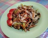 Foto langkah ke 5 dari resep Sambal tumis bawang jengkol teri.