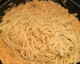 Foto del paso 7 de la receta: Espagueti al huevo con salsa napolitana