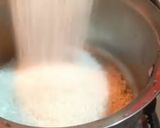 A picture of step 1 of Royal shahi tukde rabdi.
