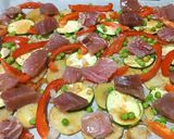 Foto del paso 4 de la receta Atún con verduras al horno