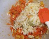 Foto del paso 2 de la receta: Pimientos rellenos de arroz y verduras al horno