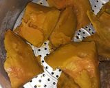 Foto langkah ke 1 dari resep Kue bolu labu kuning.