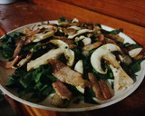 Foto del paso 5 de la receta: Ensalada de espinacas con tocino