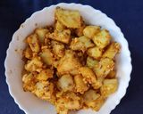 जीरा आलू (Jeera Aloo recipe in hindi) रेसिपी चरण 3 फोटो
