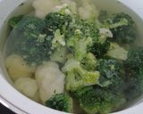 Rakott brokkoli és karfiol (fogyókúrába illeszthető) recept fázis 2 fotója