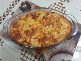 بطاطس بيوريه باللحمة المفرومة 😋