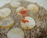 Hình bước làm 2 của món Thịt xay kho chả chiên