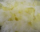 A picture of step 1 of Honey chilli potatoes.
