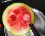 A picture of step 3 of Cucumber Watermelon Paneer bites.