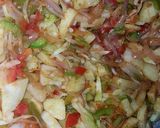 A picture of step 3 of Veg noddles.