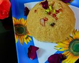 A picture of step 3 of Halwa /sheera.