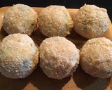 Arancini - olasz töltött, rántott rizsgolyó recept fázis 2 fotója