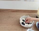 Foto del paso 4 de la receta: Tarta de queso con arándanos