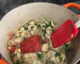 Foto del paso 3 de la receta: Curry de pollo rápido y sencillo con anacardos, leche de coco y