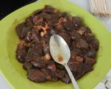 Foto langkah ke 1 dari resep Sate Hati Sapi teflon.