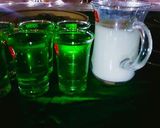 A picture of step 2 of Green Elaichi Ka Sharbat. .